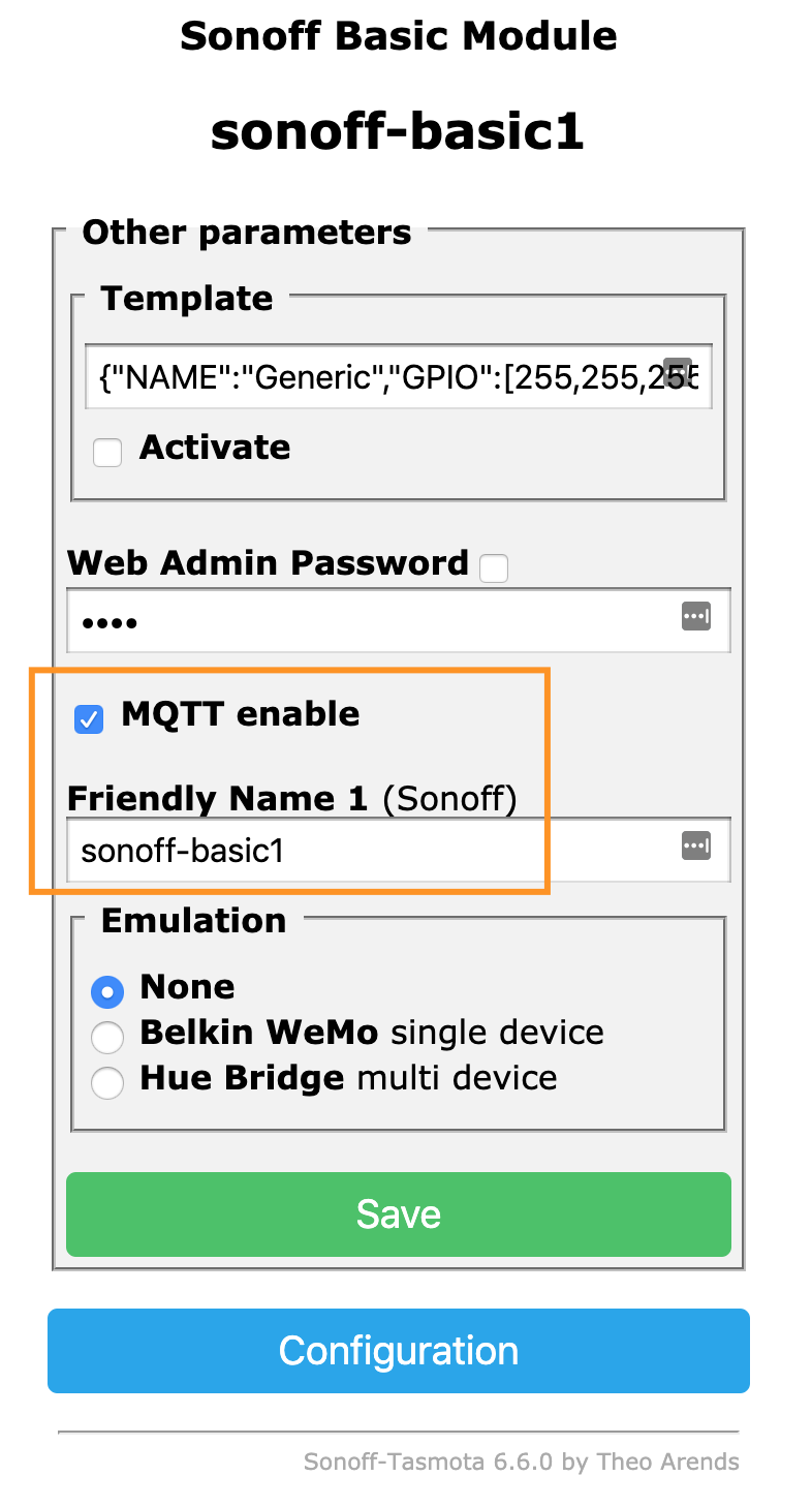 Sonoff Basic + Tasmota + OpenHAB + MQTT - Iot.formatx.net